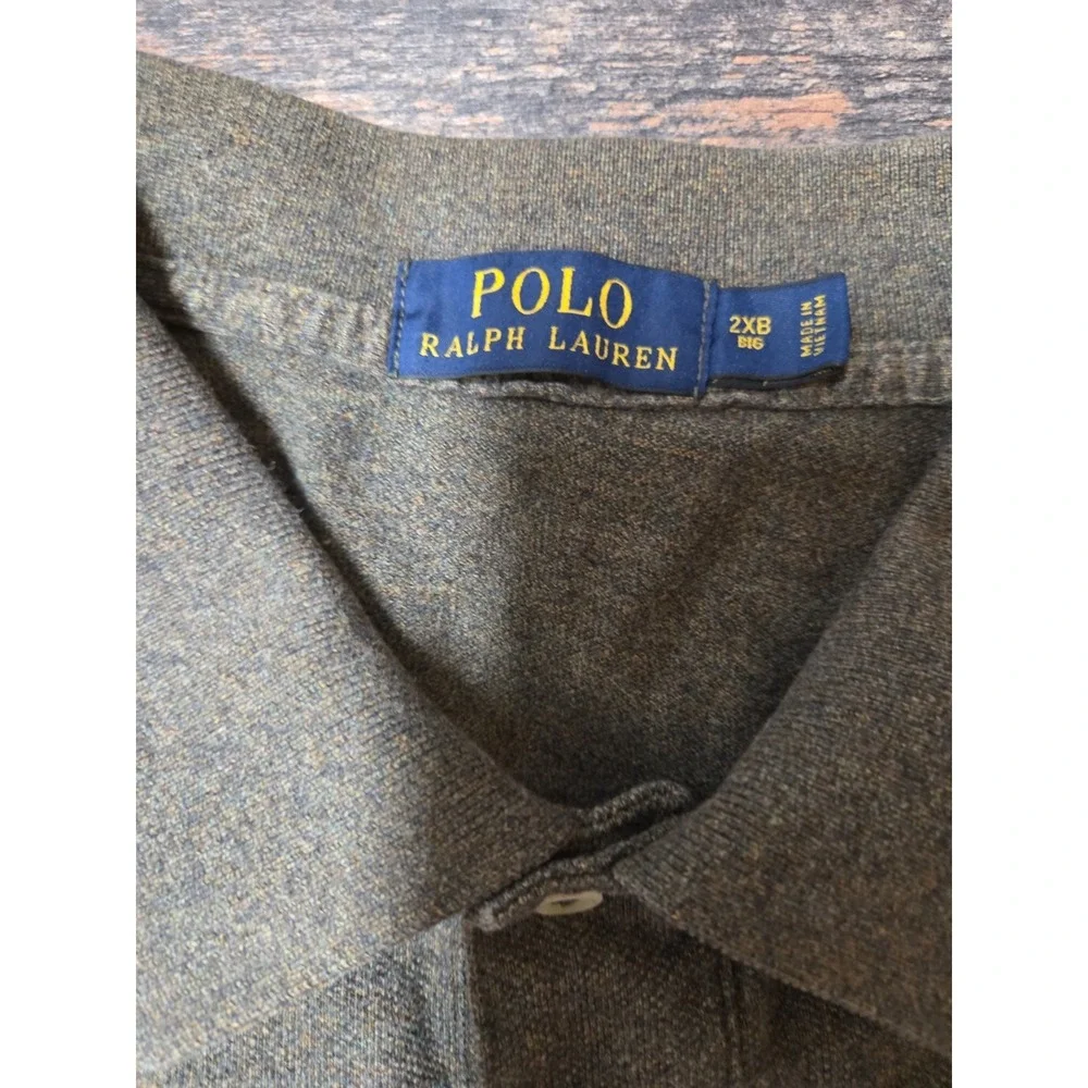 Polo Ralph Lauren Long Sleeve Polo Mens 2XBIG Cotton Pique Pony Logo